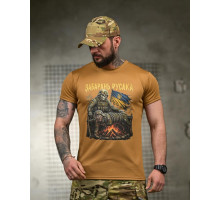 Тактична футболка BORN OF WAR забарань русака кайот РН2548