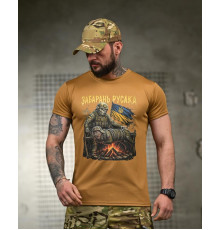 Тактична футболка BORN OF WAR забарань русака кайот РН2548