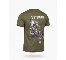 Тактична футболка SELION Veteran oliva ДЛ7221