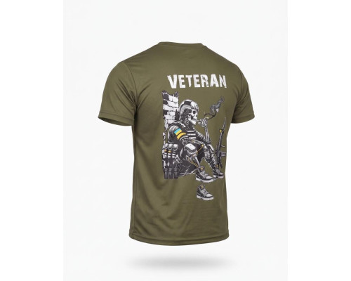 Тактична футболка SELION Veteran oliva ДЛ7221