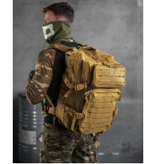 РЮКЗАК ТАКТИЧНИЙ 2Е, 45Л, LASER CUT cayot НШ6325