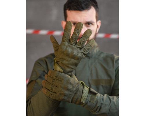 Тактичні рукавички kalaud oliva РГ6311