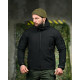 Демісезонна тактична куртка Soft Shell Silver Knight Windstoper чорна ОР1232 — фото 5