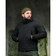 Демісезонна тактична куртка Soft Shell Silver Knight Windstoper чорна ОР1232 — фото 6