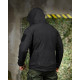 Демісезонна тактична куртка Soft Shell Silver Knight Windstoper чорна ОР1232 — фото 7