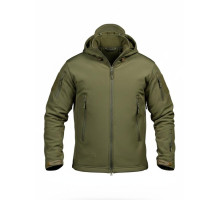Демісезонна тактична куртка Soft Shell Silver Knight Windstoper олива ОР1233