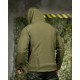 Демісезонна тактична куртка Soft Shell Silver Knight Windstoper олива ОР1233 — фото 4