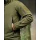 Демісезонна тактична куртка Soft Shell Silver Knight Windstoper олива ОР1233 — фото 6