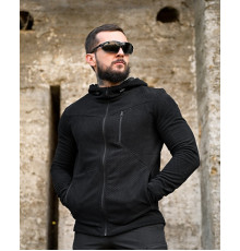 Тактична фліска honeycomb black ВТ0443