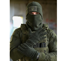 Тактичний флісовий комплект 3 в 1 олива ВТ6387