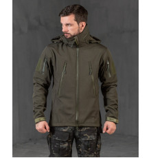Тактична куртка софтшел Kord second generation oliva ВТ4675