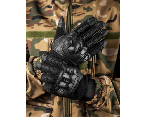 Тактичні рукавички Ultra Protect Вірменські Black ВТ76588