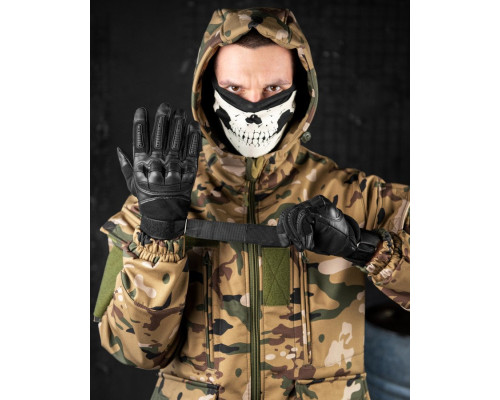 Тактичні рукавички Ultra Protect Вірменські Black ВТ76588 — фото 4
