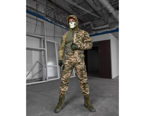 Тактичний костюм 3в1 colossus пиксель