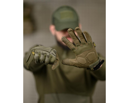 Рукавички тактичні Mechanix M-Pact oliva ВТ7354 — фото 3