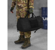 Дорожня сумка\баул silver knight black ВТ1020