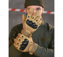 Перчатки OUTDOOR TACTICS ІЗ ЗАХИСТОМ coyot ВТ6011