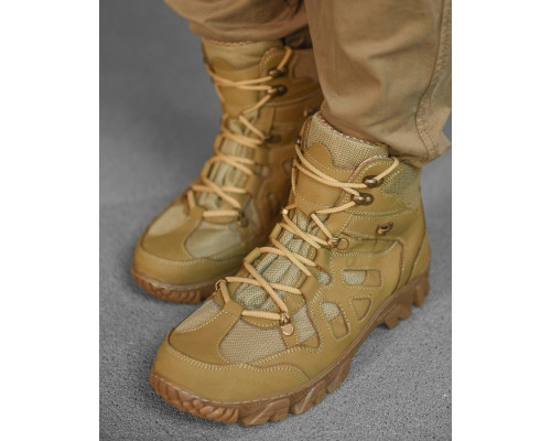 Тактичні берци Tactical Nubuck cayot — фото 2