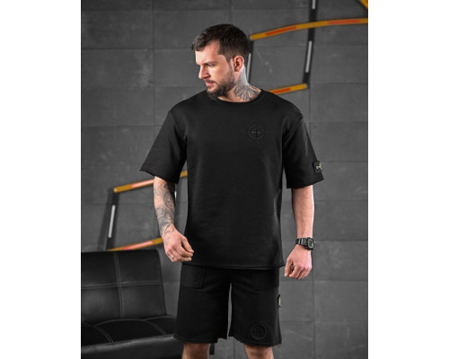Костюм Stone Island black РА4927 — фото 2