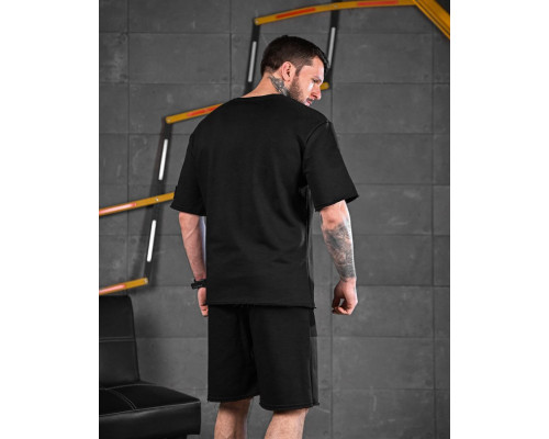 Костюм Stone Island black РА4927 — фото 4