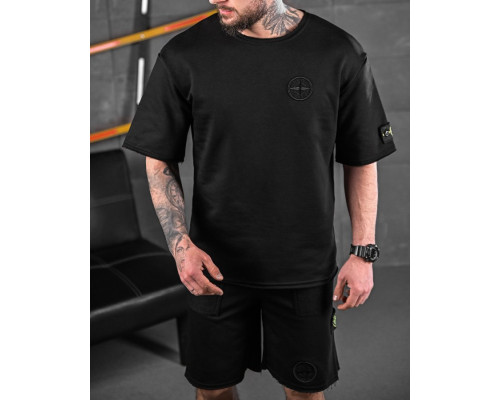 Костюм Stone Island black РА4927 — фото 10