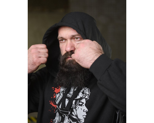 Тепла худи ghetto warrior НП4873 — фото 6