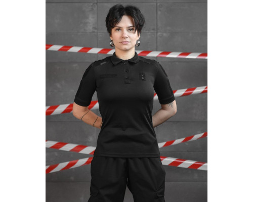 Жіноче поло black НП4951