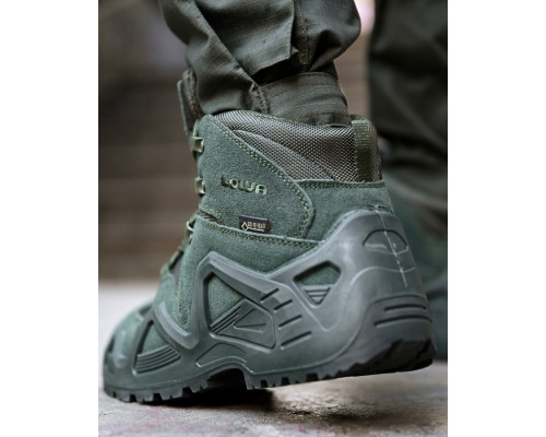 Тактичні черевики LOWA haki gore tex РР6242 — фото 2