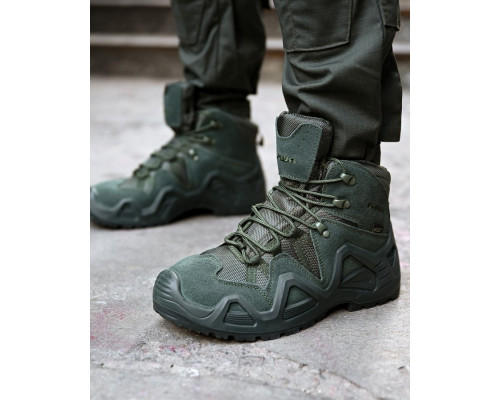 Тактичні черевики LOWA haki gore tex РР6242 — фото 3