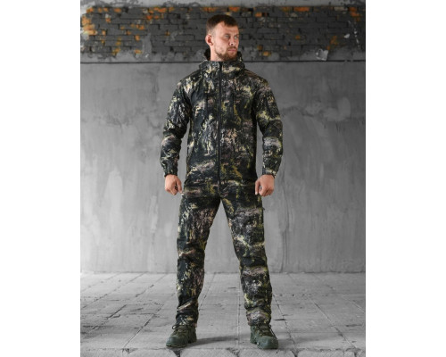 Тактичний маскувальний костюм софтшел SoftShell permanent НП5039