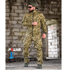 Тактичний костюм гірка retouch на флісі піксель ВТ7681