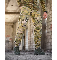 Зимові штани soft shell BANDIT мультикам ТР6411