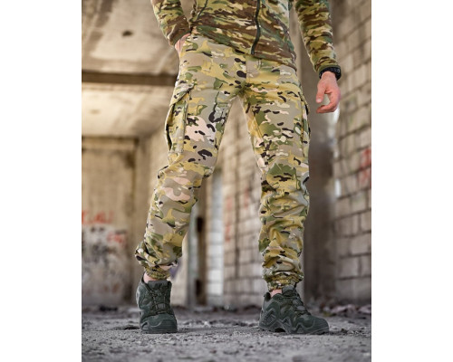 Зимові штани soft shell BANDIT мультикам ТР6411