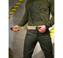 Тактичний ремінь Ranger Belt Attack coyot ВТ4755