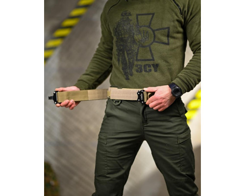 Тактичний ремінь Ranger Belt Attack coyot ВТ4755