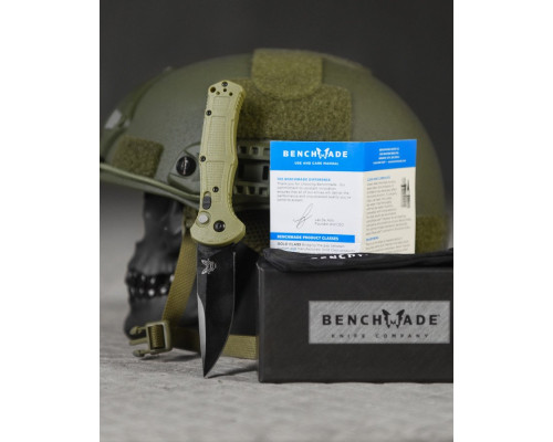 Ніж викидний Benchmade olive ВТ4764 — фото 4
