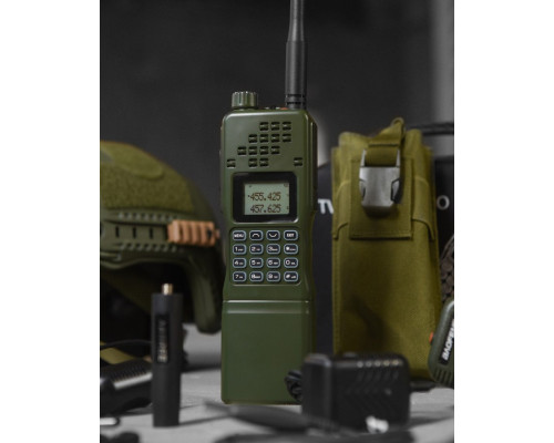 Радіостанція портативна тактична двох діапазонна. a833 Рація Baofeng AR-152 ВТ3737 — фото 3