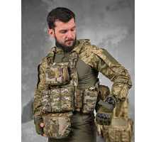 Плитоноска Artex з напашником системою швидкого скидання та 7 підсумками НП4876