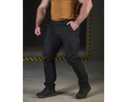 Тактичні штани HUNTER black ВТ4998