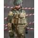 Плитоноска 4 швидких скидання Cordura піксель НП5128