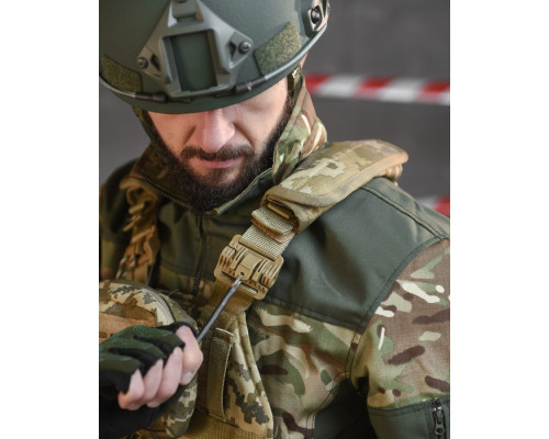 Плитоноска 4 швидких скидання Cordura піксель НП5128 — фото 6