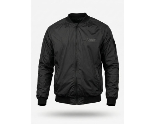 Легка вітровка army black ВТ5072