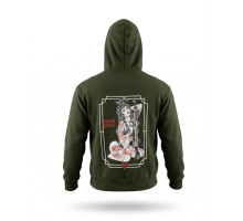 Мілітарі худі TRENASH girl oliva ДЛ6444