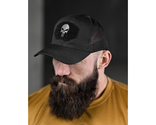 Бейсболка chastener black П29-3!