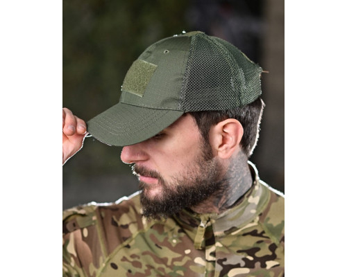 Тактична бейсболка сітка oliva ВР4352