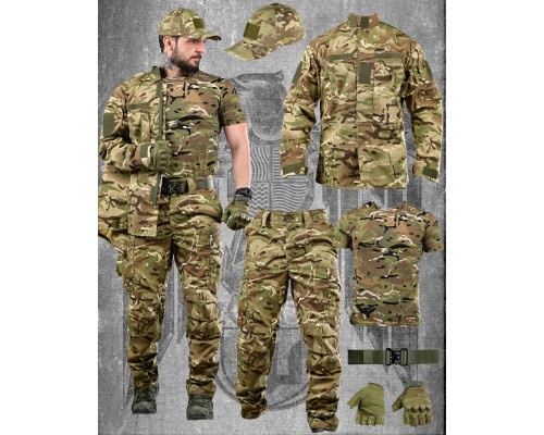 Uniform suit 6 in 1 multicam DL6445
