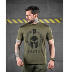 Тактична потоотводяща футболка Oblivion SPARTAN олива ДЛ6583