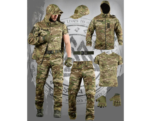 Люксова літня тактична форма 6в1 VALOR ДЛ6586
