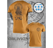 T-shirt CoolPass runes coyote DL7019