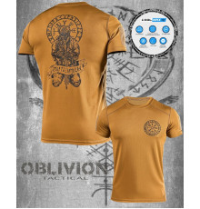 T-shirt CoolPass runes coyote DL7019